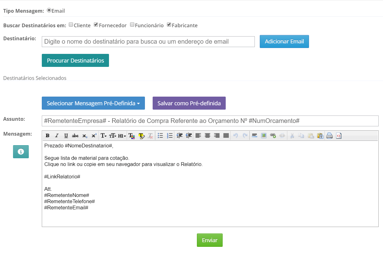 WebG3 Sistema de Calculo para Esquadrias de Alumínio